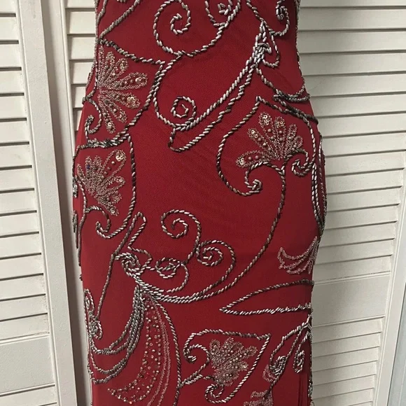 Attitudes by Debra Red Dress - Picture 3 of 16